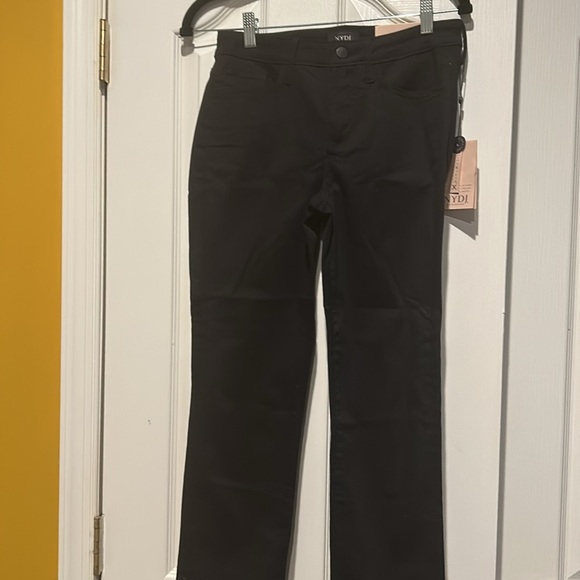 NYDJ Denim - NYDJ Sheri Riveted Black Jeans Size 2 NWT